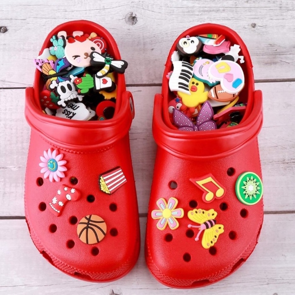 💕100 Crocs Shoe Charms Jibbitz New 💕